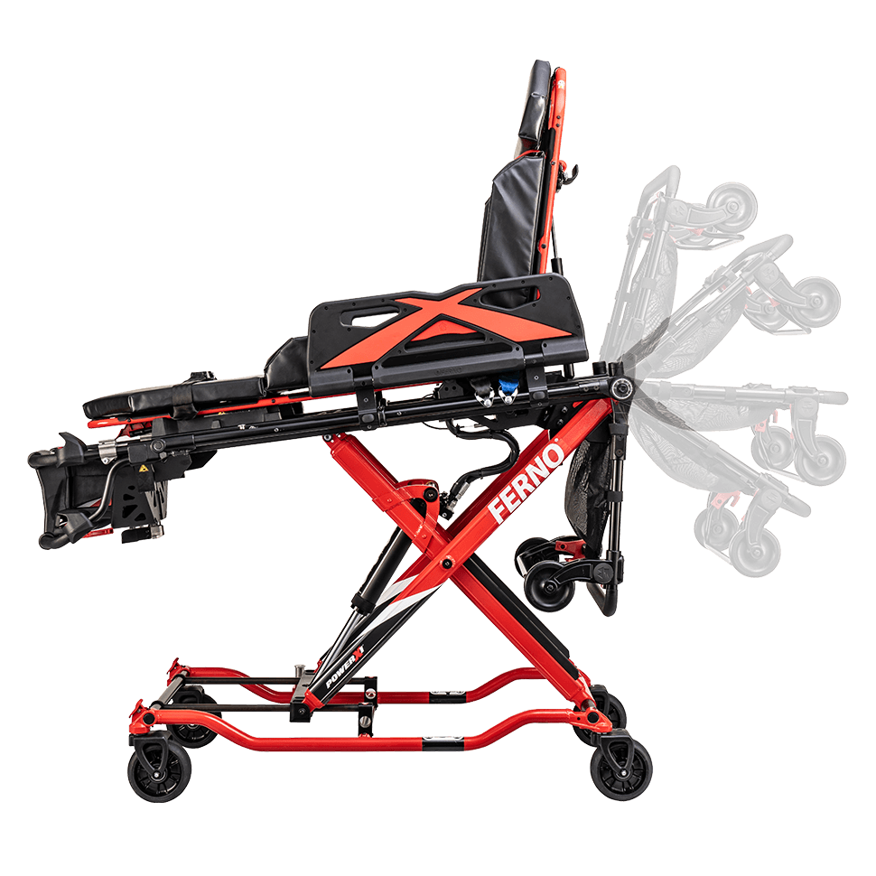 フェルノ・ワシントン社 2輪折りたたみ式ストレッチャー □FERNO